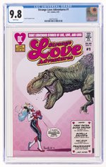 STRANGE LOVE ADVENTURES #1 APRIL 2022 CGC 9.8 NM/MT.