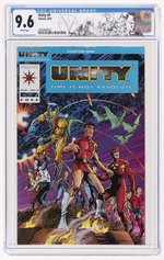 UNITY #0 AUGUST 1992 CGC 9.6 NM+.