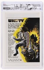 UNITY #0 AUGUST 1992 CGC 9.6 NM+.