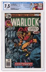 WARLOCK #13 JUNE 1976 CGC 7.5 VF-.