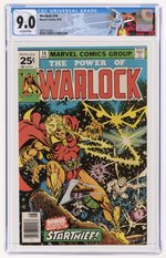 WARLOCK #14 AUGUST 1976 CGC 9.0 VF/NM.