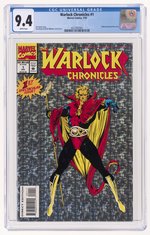 WARLOCK CHRONICLES #1 JULY 1993 CGC 9.4 NM.