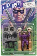 THE PHANTOM ON THRONE CARDED ACTION FIGURE BY STREET PLAYERS.