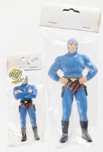 THE PHANTOM PVC EUROPEAN PROMOTIONAL FIGURE BAGGED PAIR.