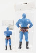 THE PHANTOM PVC EUROPEAN PROMOTIONAL FIGURE BAGGED PAIR.