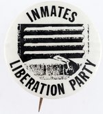 POST- ATTICA PRISON RIOT BUTTON FROM 1971 AND THE LEVIN COLLECTION.