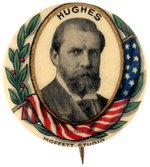 HUGHES COLORFUL PORTRAIT BUTTON.