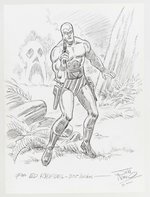 THE PHANTOM ORIGINAL ART PENCIL SKETCH BY JIM APARO.