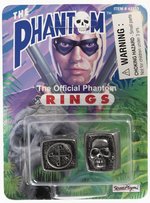 THE PHANTOM BLISTER CARDED RING PAIR BY STREET PLAYERS.