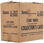 STAR WARS (1979) - MINI-ACTION FIGURE VINYL COLLECTOR'S CASE SHIPPING BOX.