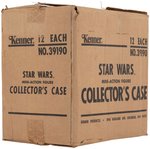 STAR WARS (1979) - MINI-ACTION FIGURE VINYL COLLECTOR'S CASE SHIPPING BOX.