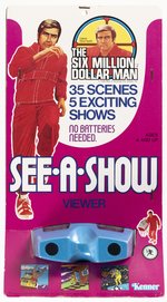 THE SIX MILLION DOLLAR MAN (1975) - SEE-A-SHOW BOXED SET.