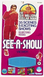 THE SIX MILLION DOLLAR MAN (1975) - SEE-A-SHOW BOXED SET.