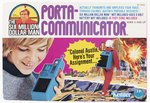 THE SIX MILLION DOLLAR MAN (1977) - PORTA-COMMUNICATOR FACTORY-SEALED BOXED ACCESSORY SET.