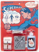 MATTEL THINGMAKER CARDED ACCESSORY KIT FEATURING SUPERMAN.