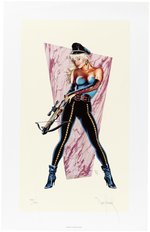 DAVE STEVENS LADIES AND GENTLEMAN...MIMI RODIN SIGNED ART PRINT.