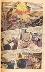 THE PHANTOM #32 CHARLTON COMICS ORIGINAL ART PAGE BY JIM APARO.