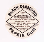 "BLACK DIAMOND PEPSIN GUM" RARE EXTREAMLY EARLY CLICKER.