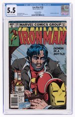 IRON MAN #128 NOVEMBER 1979 CGC 5.5 FINE- (NEWSSTAND EDITION).