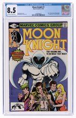 MOON KNIGHT #1 NOVEMBER 1980 CGC 8.5 VF+ (FIRST BUSHMAN).