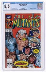 NEW MUTANTS #87 MARCH 1990 CGC 8.5 VF+ (FIRST CABLE & STRYFE).