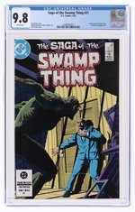 SAGA OF THE SWAMP THING #21 FEBRUARY 1984 CGC 9.8 NM/MINT.