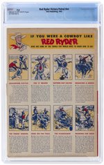 RED RYDER VICTORY PATROL #NN 1943 CGC 7.5 VF-.