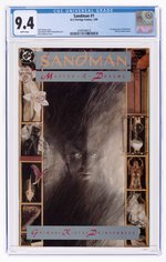 SANDMAN #1 JANUARY 1989 CGC 9.4 NM (FIRST MORPHEUS).