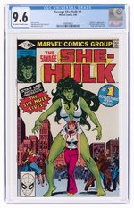 SAVAGE SHE-HULK #1 FEBRUARY 1980 CGC 9.6 NM+ (FIRST SHE-HULK).