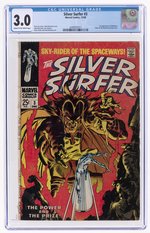 SILVER SURFER #3 DECEMBER 1968 CGC 3.0 GOOD/VG (FIRST MEPHISTO).