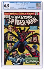 AMAZING SPIDER-MAN #135 AUGUST 1974 CGC 4.5 VG+.