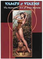 DAVE STEVENS' "VAMPS & VIXENS" SOFTCOVER PINUP BOOK.