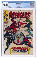 AVENGERS #53 JUNE 1968 CGC 9.0 VF/NM.