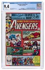 AVENGERS ANNUAL #10 1981 CGC 9.4 NM (FIRST ROGUE & MADELINE PRYOR).