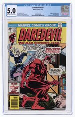 DAREDEVIL #131 MARCH 1976 CGC 5.0 VG/FINE (FIRST BULLSEYE).