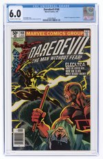 DAREDEVIL #168 JANUARY 1981 CGC 6.0 FINE (FIRST ELEKTRA).