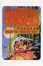 THE MONSTERS COLOR THE CREATURE BOOK BY BERNI WRIGHTSON.