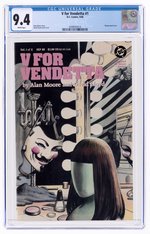 V FOR VENTETTA #1 SEPTEMBER 1988 CGC 9.4 NM+.