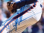 NEW YORK METS - GARY CARTER (HOF), DOC GOODEN & JOHN FRANCO SIGNED PHOTO TRIO.