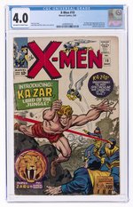 X-MEN #10 MARCH 1965 CGC 4.0 VG (FIRST SILVER AGE KA-ZAR).