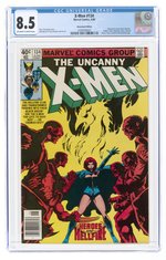 X-MEN #134 JUNE 1980 CGC 8.5 VF+ (NEWSSTAND EDITION, PHOENIX BECOMES DARK PHOENIX).