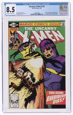 UNCANNY X-MEN #142 FEBRUARY 1981 CGC 8.5 NM+.