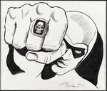 THE PHANTOM ORIGINAL ART COMMISSION BY KEITH WILLIAMS.