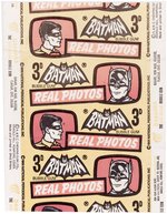 1966 A&BC ENGLISH ISSUE BATMAN "BAT LAFFS" CARD WRAPPER.