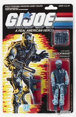 G.I. JOE (1987) - SHOCKWAVE SERIES 7/34 BACK CARDED ACTION FIGURE.