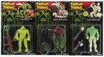 SWAMP THING CARDED ACTION FIGURE LOT OF SIX.