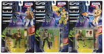 ALIENS CARDED ACTION FIGURE LOT 4 SPACE MARINES & BOXED VEHICLE.