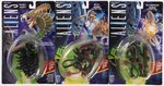 ALIENS & PREDATOR CARDED ACTION FIGURE LOT OF SIX.