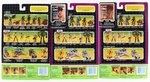 ALIENS & PREDATOR CARDED ACTION FIGURE LOT OF SIX.