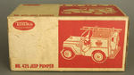 TONKA NO. 425 JEEP PUMPER BOXED TOY.